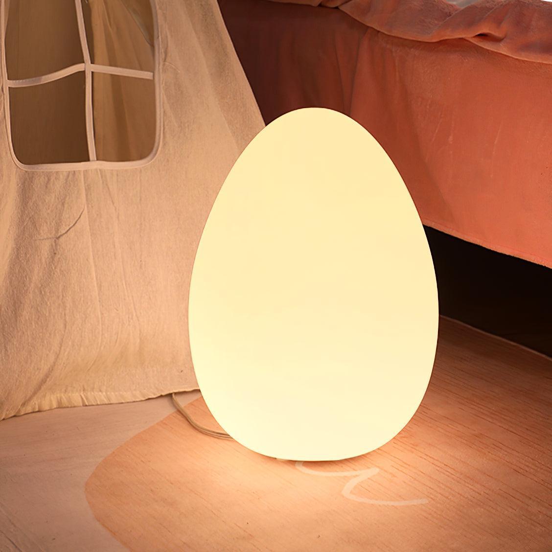 Modern Egg-Shaped Table Lamp