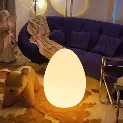 Modern Egg-Shaped Table Lamp
