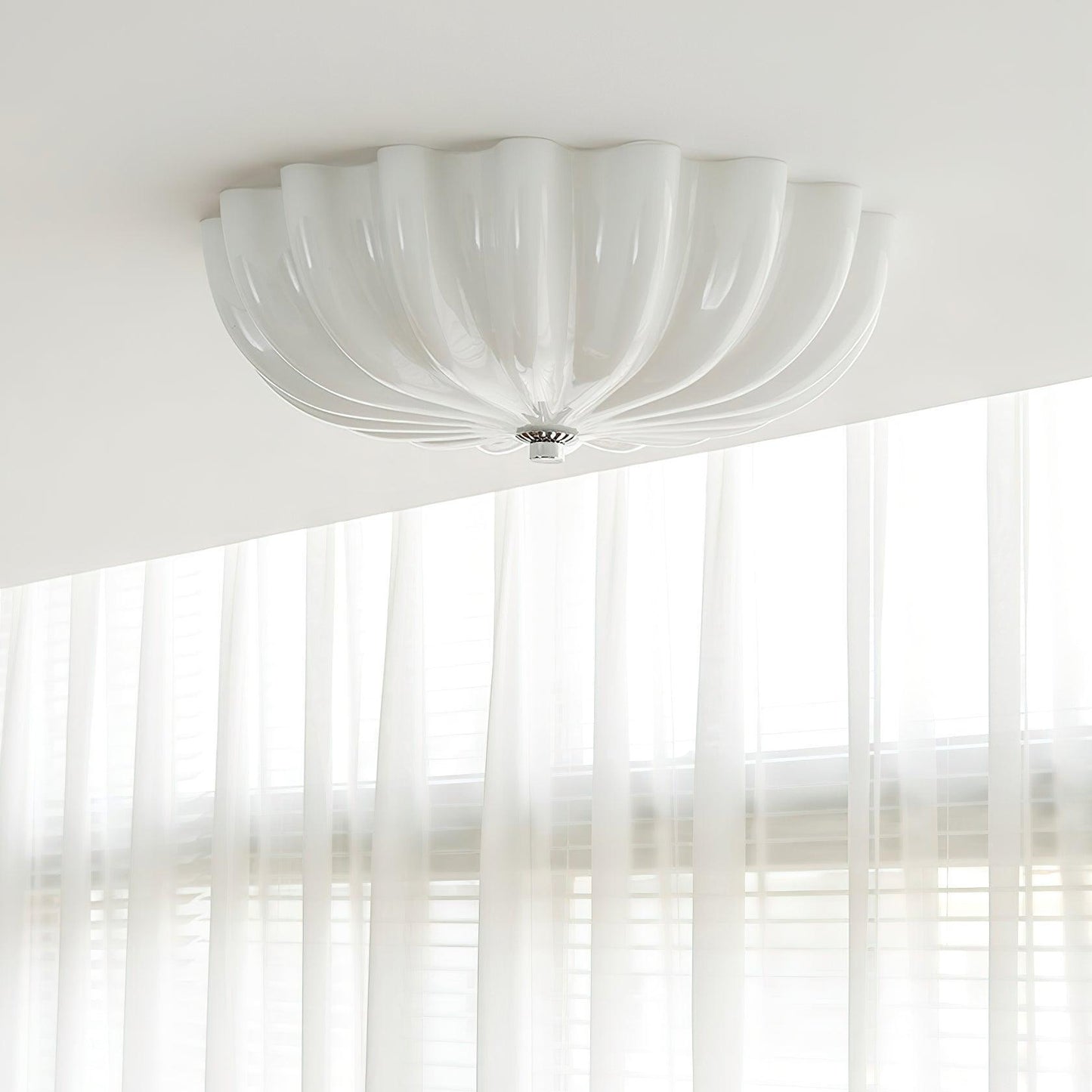 Art Deco Petal Ceiling Light