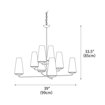 Vertical Chandelier