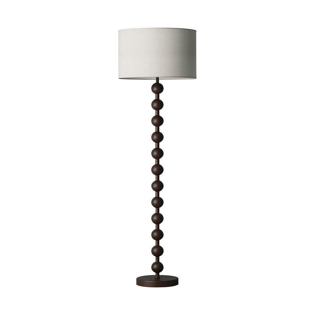 Bohemian Ash Wood Floor Lamp