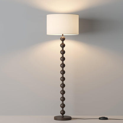 Bohemian Ash Wood Floor Lamp