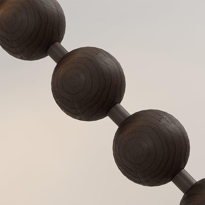 Bohemian Ash Wood Floor Lamp