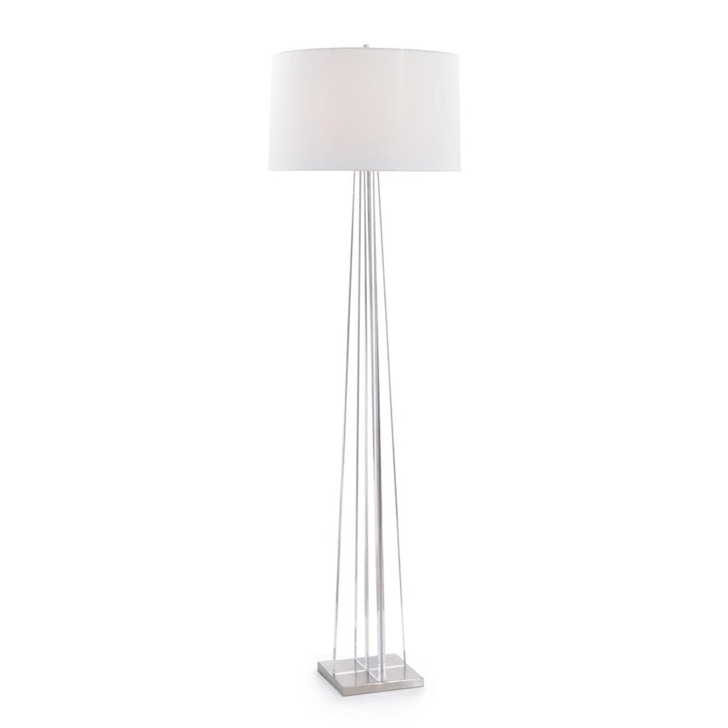 John Richard Floor Lamp in Acrylic Geometry