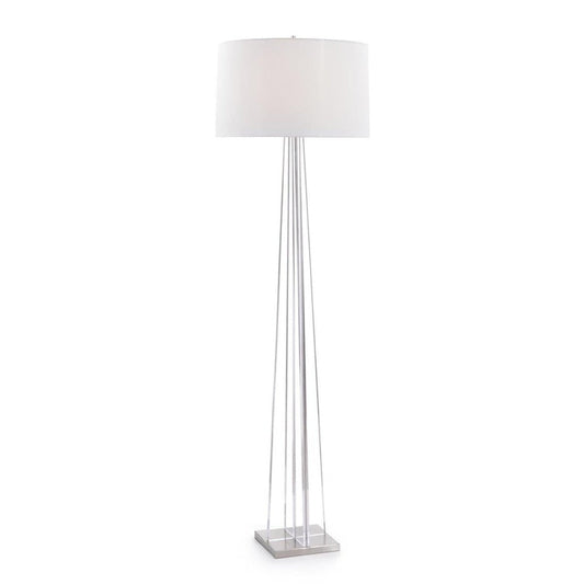 John Richard Floor Lamp in Acrylic Geometry