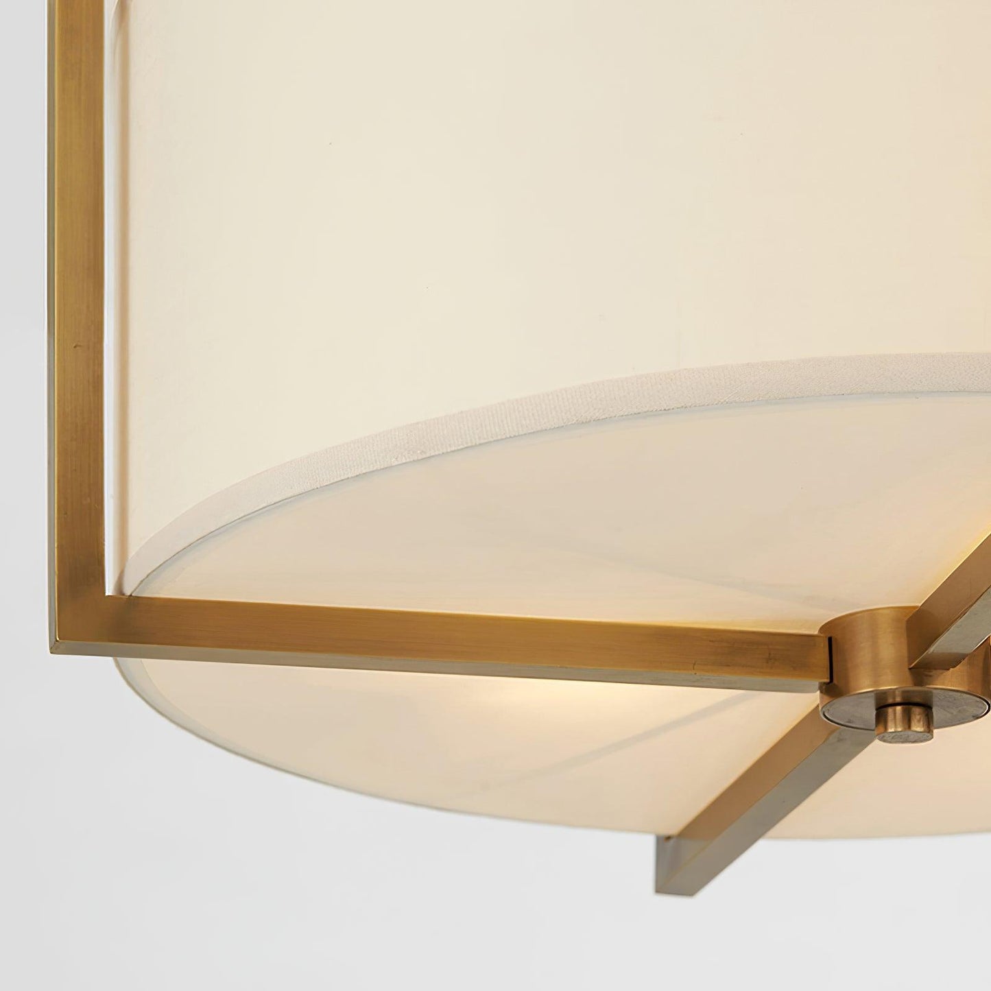 Modern Minimalist Metal Fabric Ceiling Light