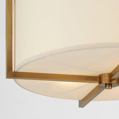 Modern Minimalist Metal Fabric Ceiling Light
