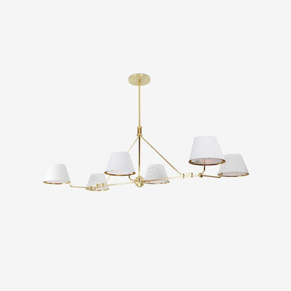 Modern Minimalist Brass Chandelier