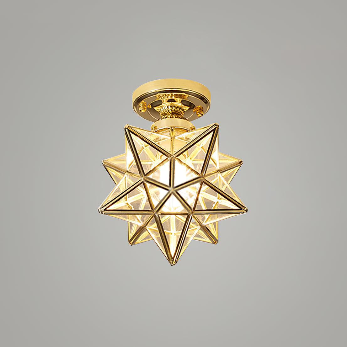Nordic Brass Ceiling Light