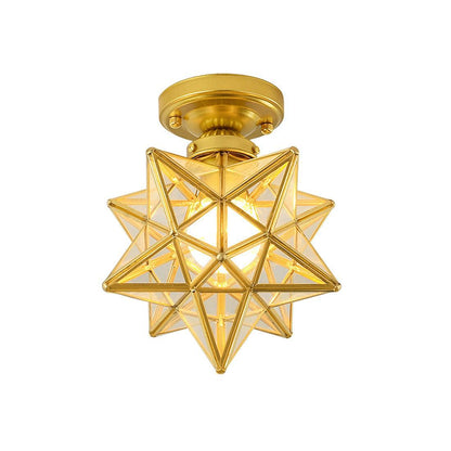 Nordic Brass Ceiling Light
