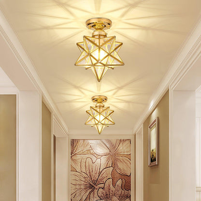 Nordic Brass Ceiling Light