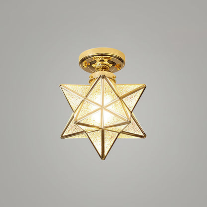 Nordic Brass Ceiling Light