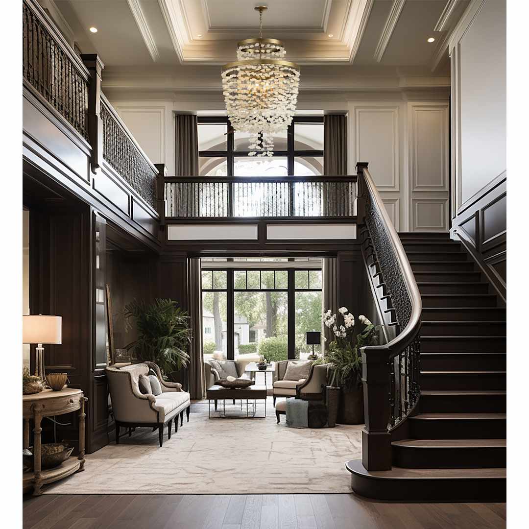 Stonybrook 8 Light 30" Wide Pendant