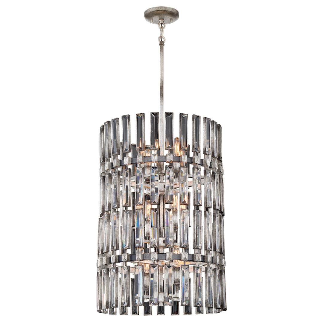 Belle Aurore 12 Light 17" Wide Crystal Drum Chandelier