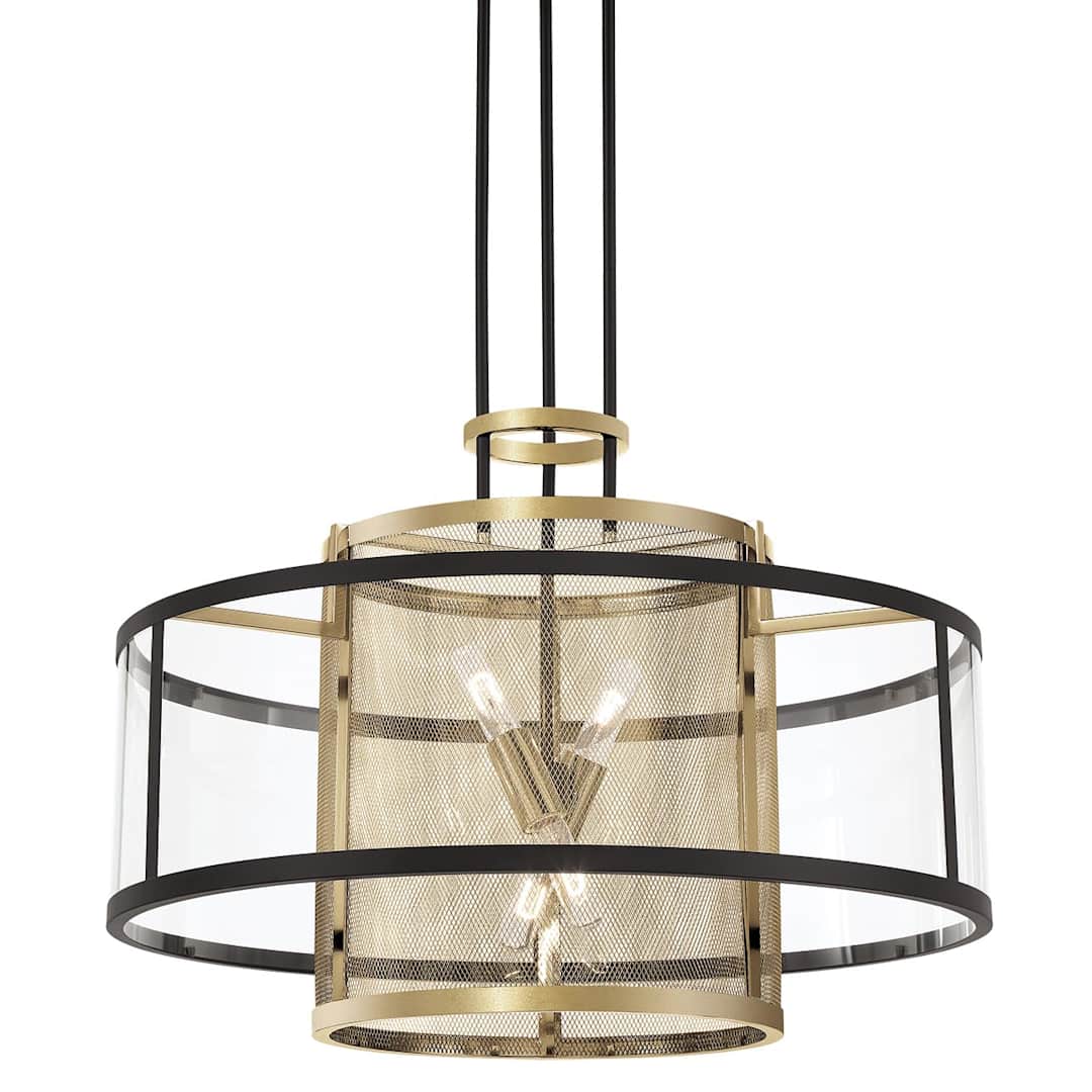 Soho 4 Light 30" Wide Abstract Chandelier