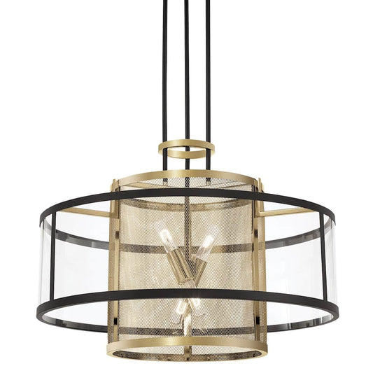 Soho 4 Light 30" Wide Abstract Chandelier