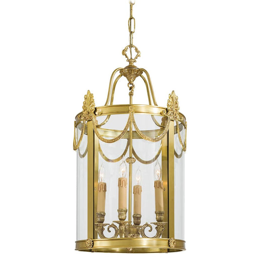 4 Light Lantern Pendant from the Metropolitan Collection