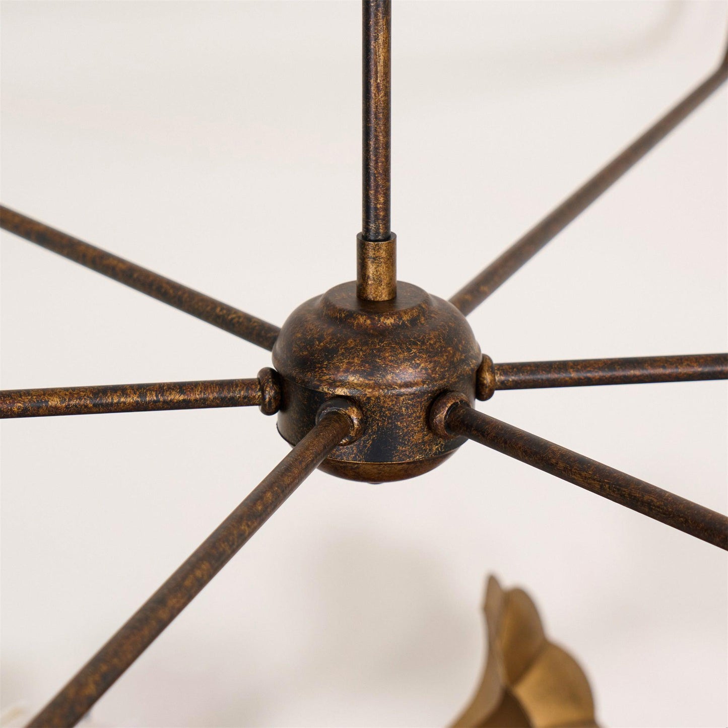 Vintage Brass Chandelier