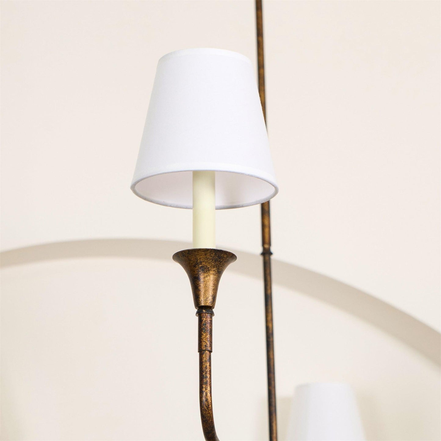 Vintage Brass Chandelier