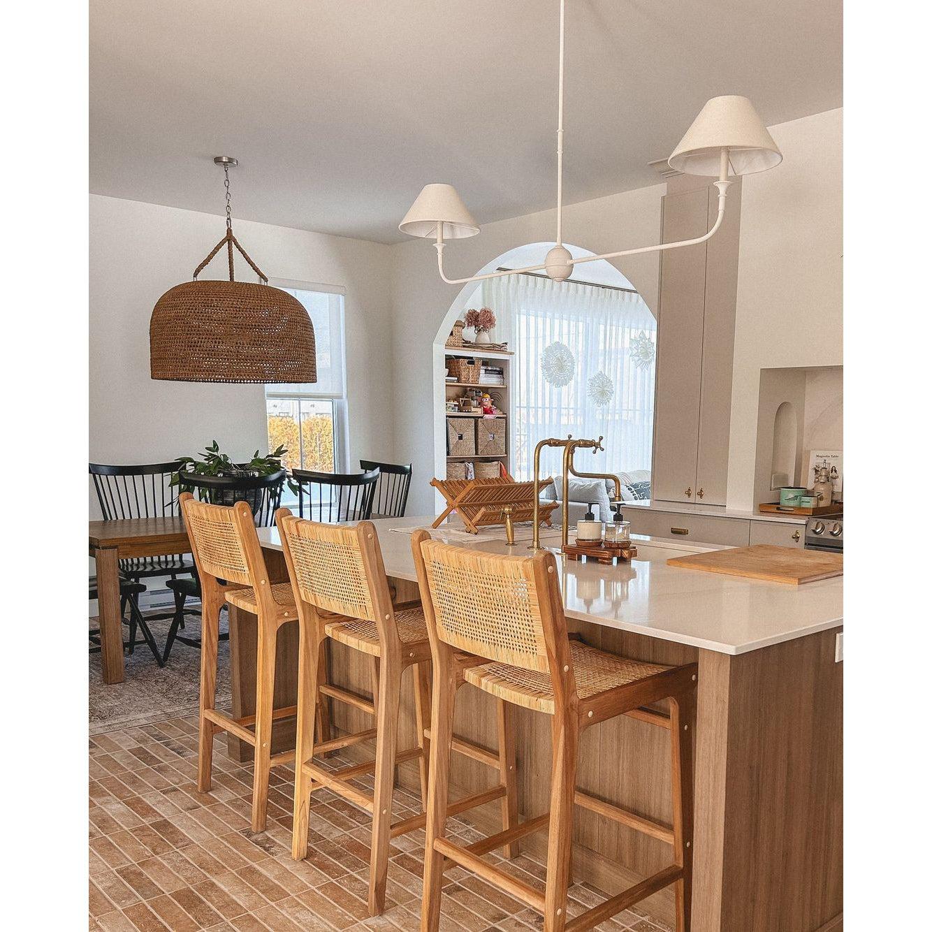 Vintage Brass Chandelier