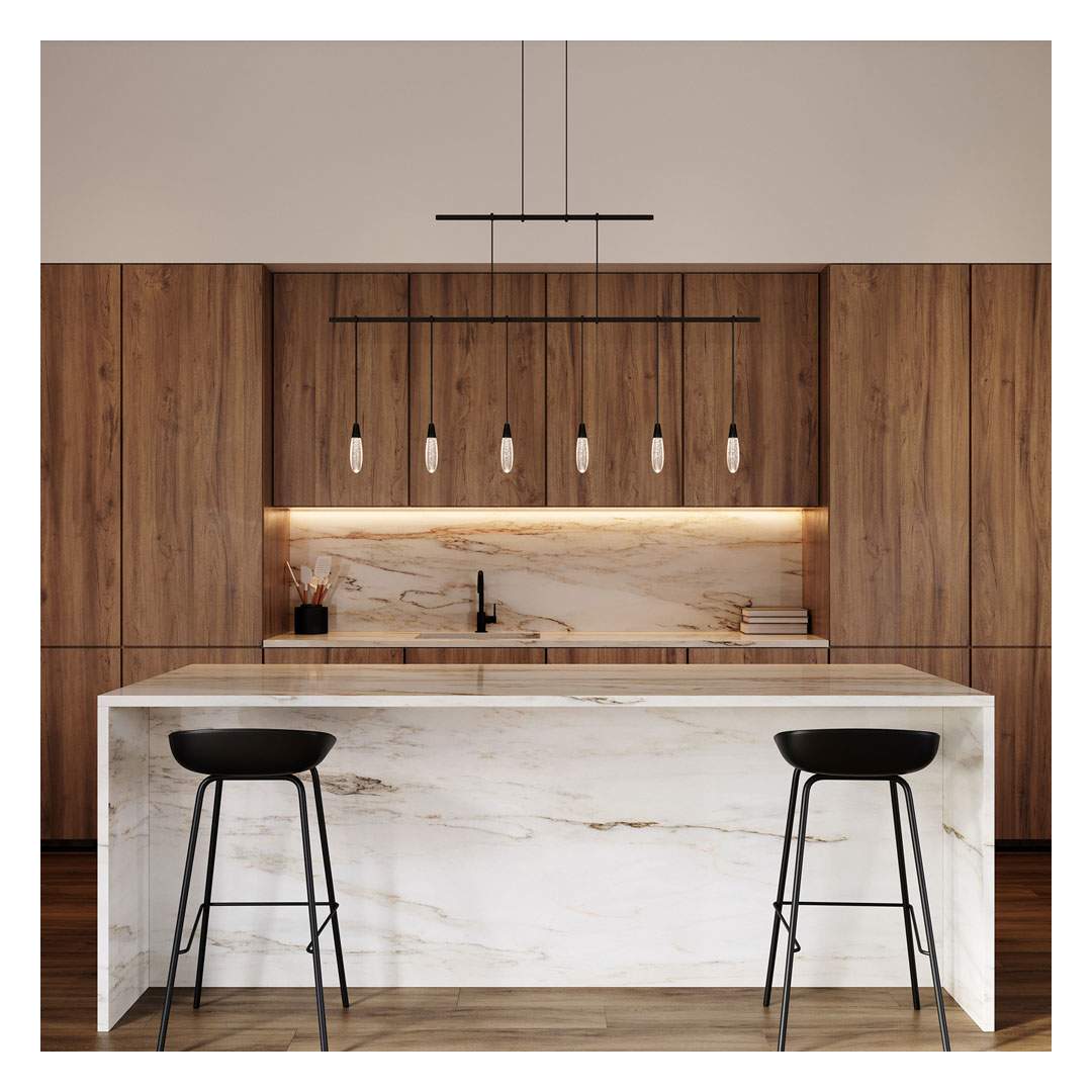 Suspenders LED 2-Tier Linear Pendant