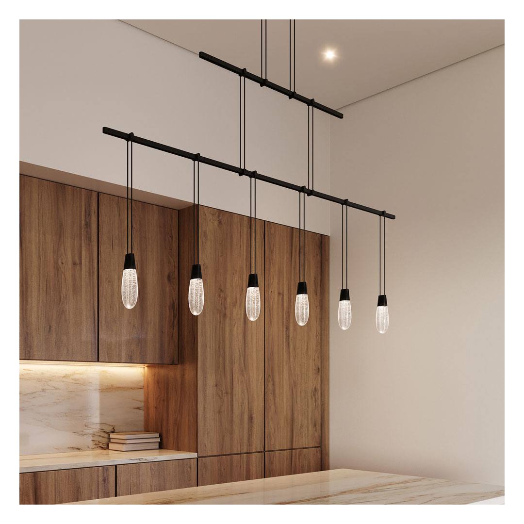 Suspenders LED 2-Tier Linear Pendant