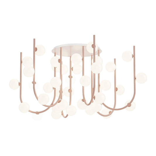Contour 36 Light 62" Wide LED Chandelier by Nina Magon