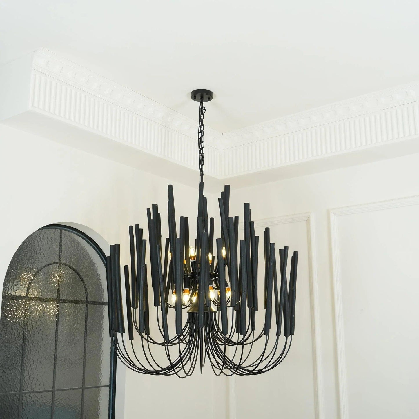 Wooden Art Chandelier