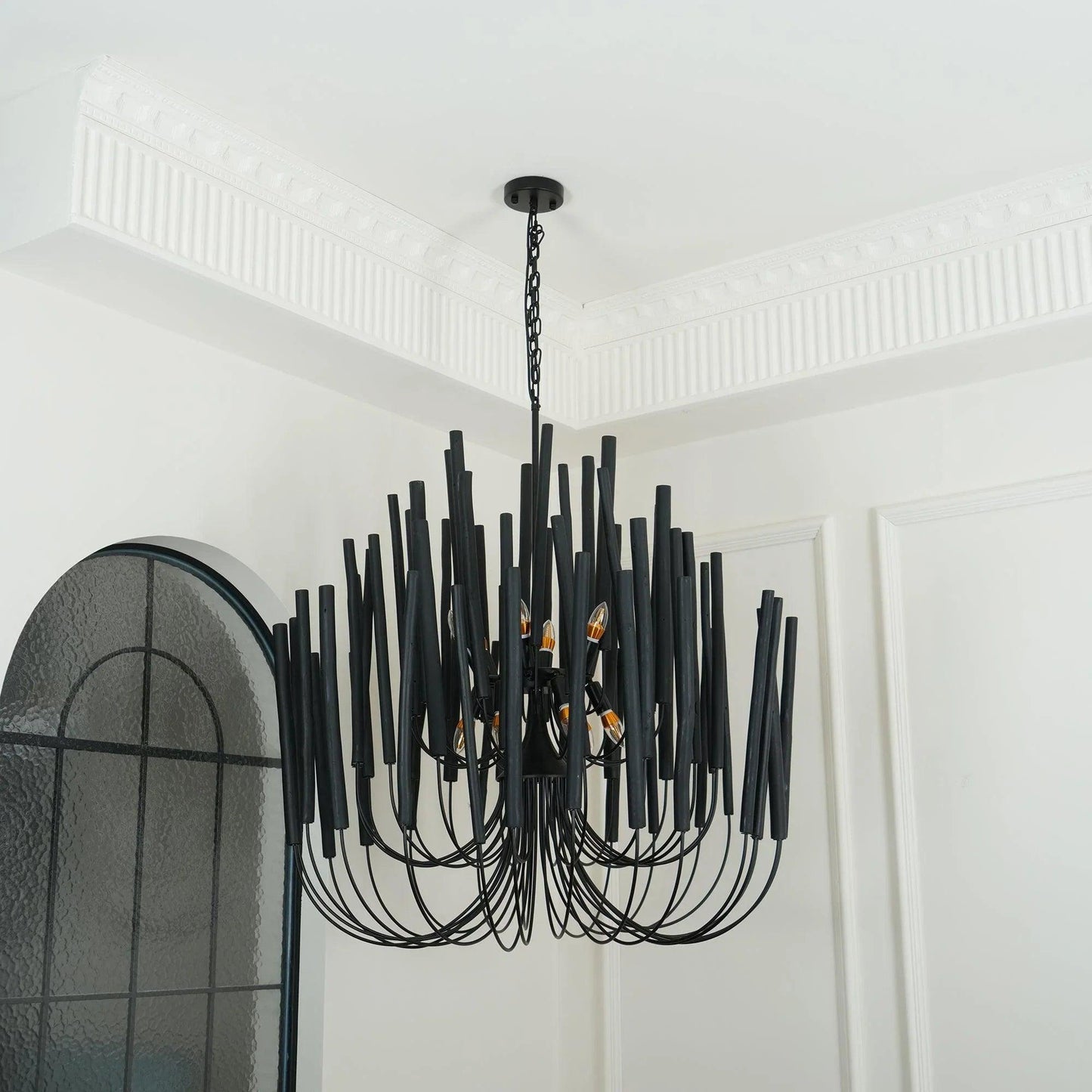 Wooden Art Chandelier