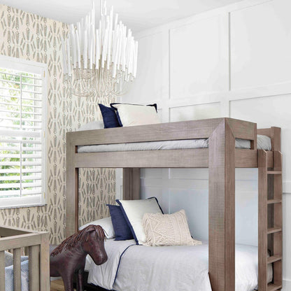 Modern White Black Chandelier