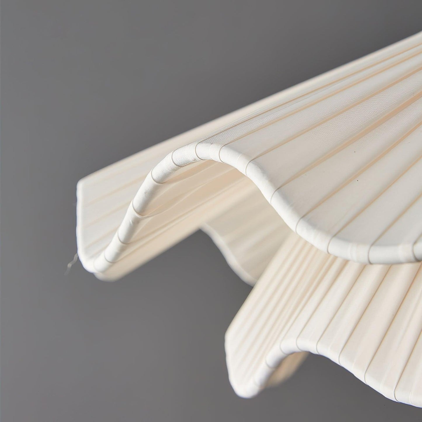 Brass Fabric Pendant Light