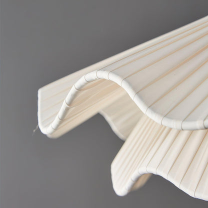 Brass Fabric Pendant Light