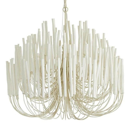 Modern White Black Chandelier