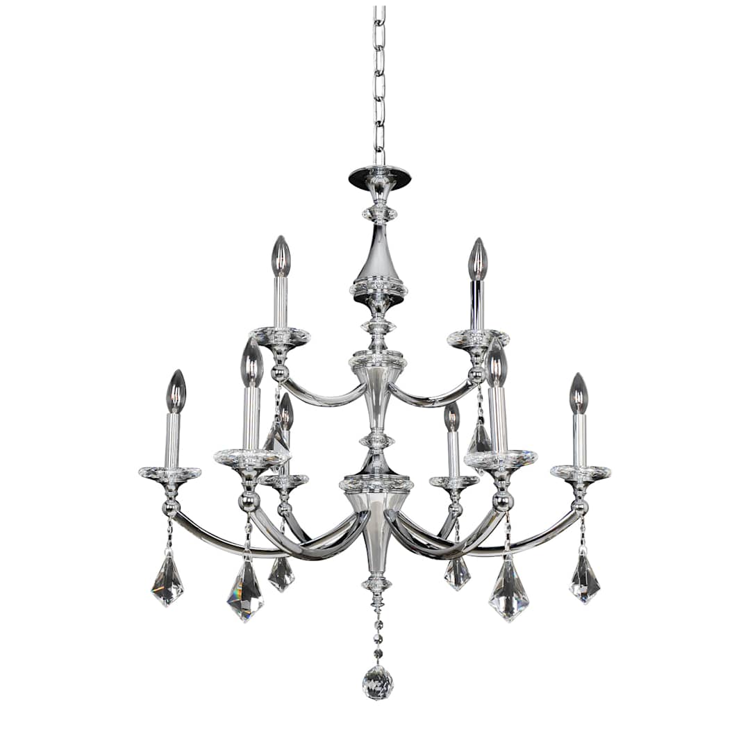 Floridia 9 Light 2 Tier Chandelier