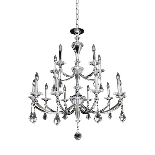 Floridia 15 Light 2 Tier Chandelier