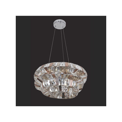 Gehry 15 Light 31-1/2" Wide Crystal Chandelier