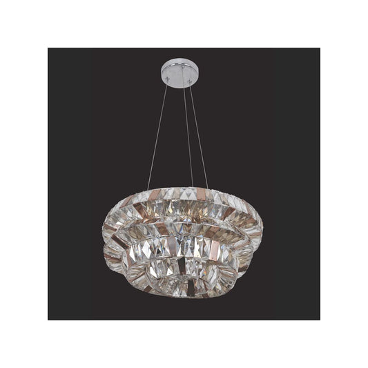 Gehry 15 Light 31-1/2" Wide Crystal Chandelier