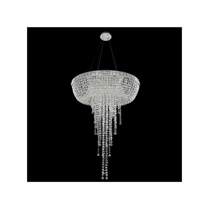 Cascata 3 Light 32" Wide Crystal Chandelier