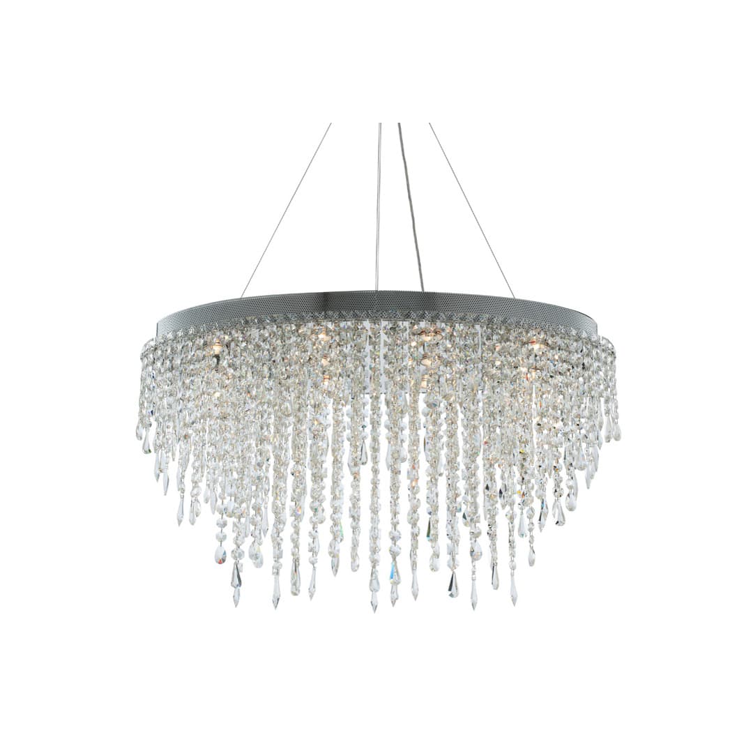 Tenuta 10 Light 16" Wide Crystal Pendant