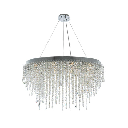 Tenuta 10 Light 16" Wide Crystal Pendant