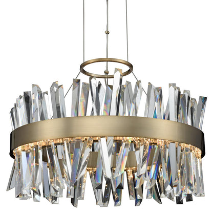 Glacier 2 Light 25" Wide LED Pendant
