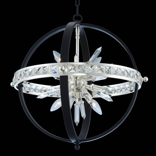 Angelo 23" Wide Pendant with Firenze Crystal