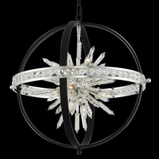 Angelo 26" Wide Pendant with Firenze Crystal