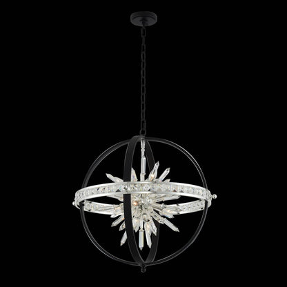 Angelo 26" Wide Pendant with Firenze Crystal