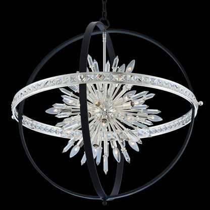Angelo 36" Wide Sputnik Chandelier with Firenze Crystal