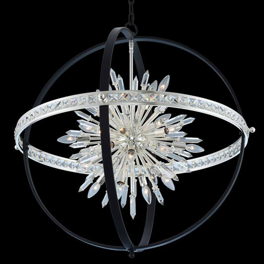 Angelo 36" Wide Sputnik Chandelier with Firenze Crystal