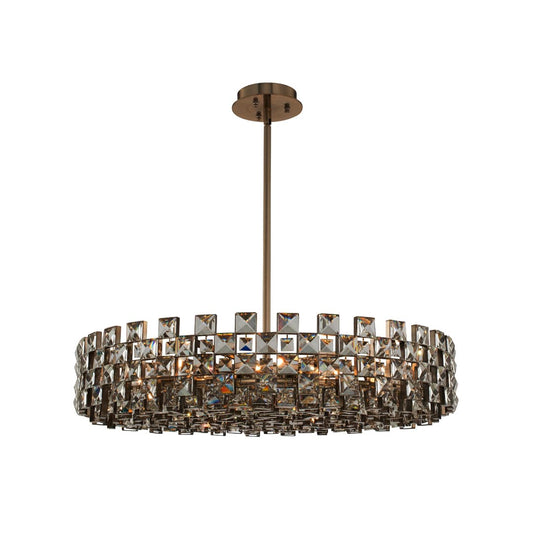 Piazze 12 Light 36" Wide Crystal Pendant