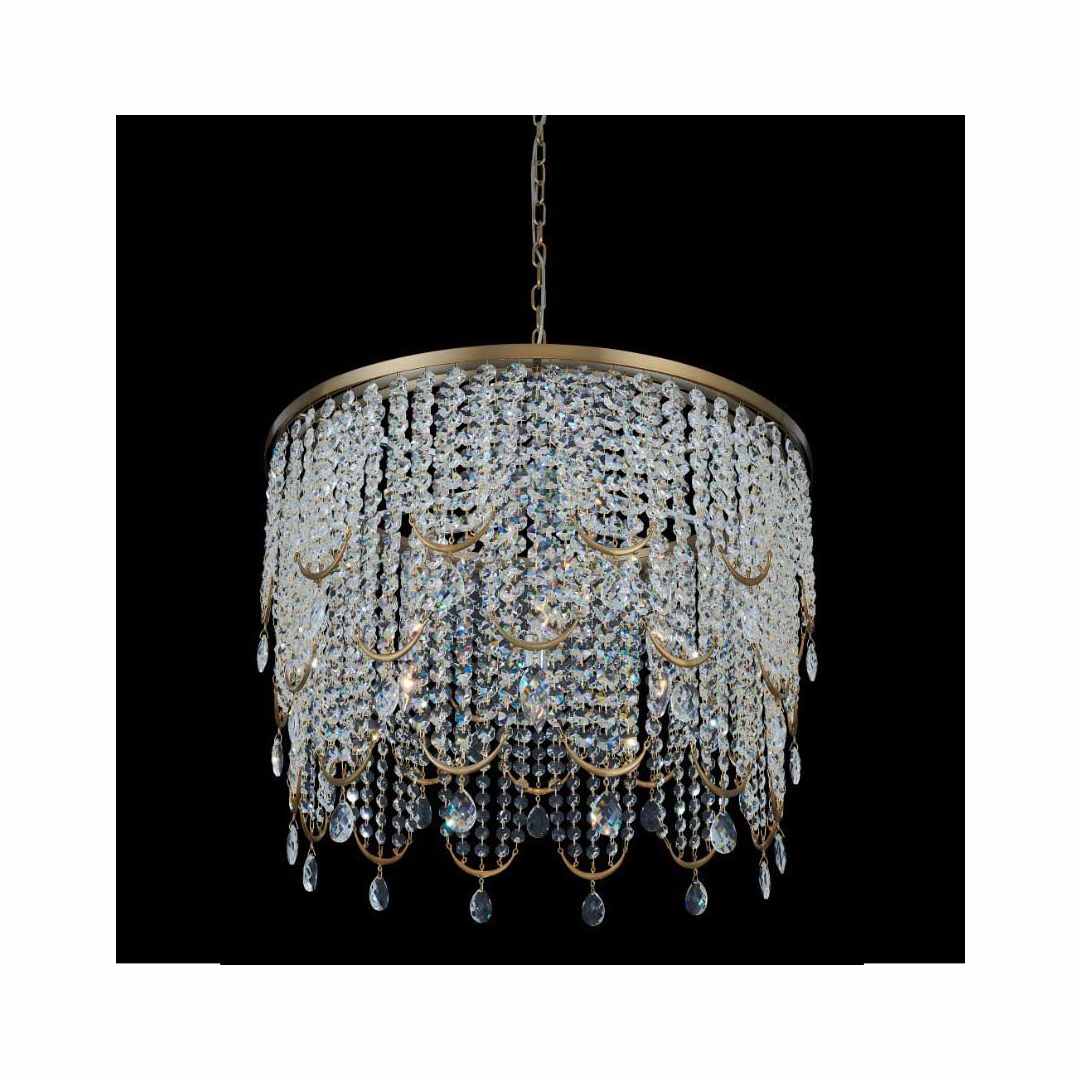 Vezzo 7 Light 30" Wide Crystal Pendant