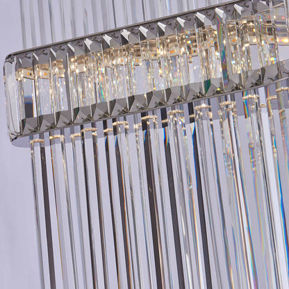 Piovere 40" Wide Crystal Pendant