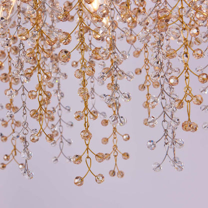 Fuji 12 Light 60" Wide Crystal Linear Pendant